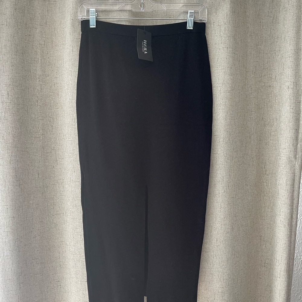 Black Midi Skirt